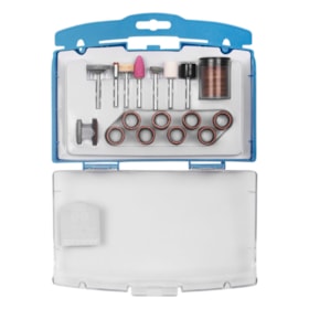 Kit de Acessórios Para Micro Retífica Com 69 Peças G19504AC Gamma