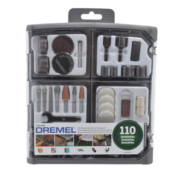 Kit de Acessórios para Mini Retífica com 110 Peças 790-RW Dremel-48119e52-a12d-4071-80b8-525f317e644e