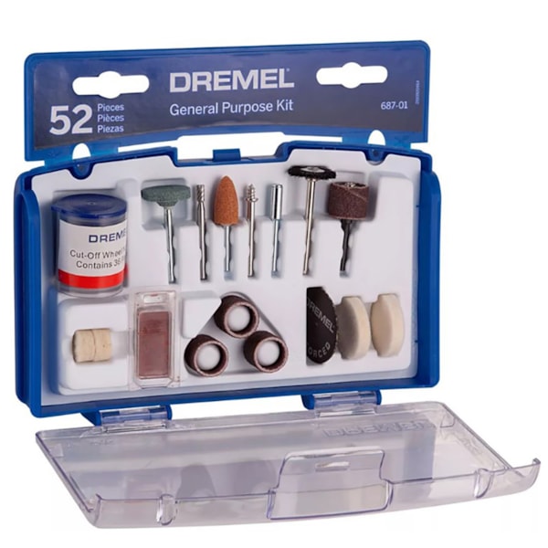 Kit de Acessórios para Uso Geral com 52 Peças Dremel-1a51c99b-2294-4be6-a8b8-cecfd3718f4f