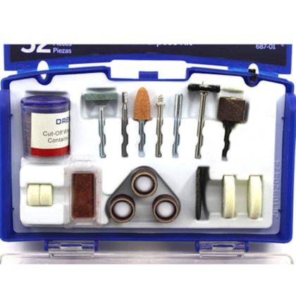 Kit de Acessórios para Uso Geral com 52 Peças Dremel-404eee5e-f095-49fd-bcf0-b8c179a583e8