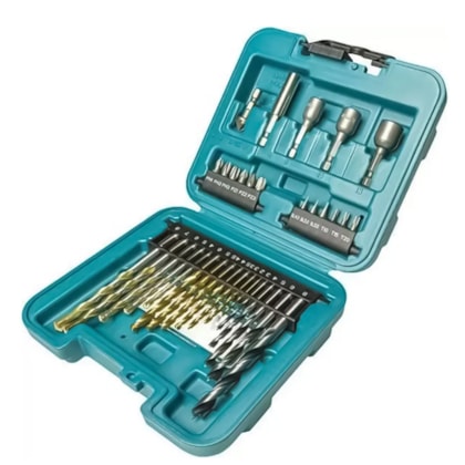 Kit de Brocas Bits e Escariador 34Pçs B-68498 Makita-3d9758d5-656c-4840-bd9a-a08f2c3c0245