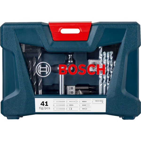 Kit de brocas e pontas 41 peças V-Line 2607017396 Bosch-cf49fd51-5be3-45a8-b50b-41cadf31a3f1