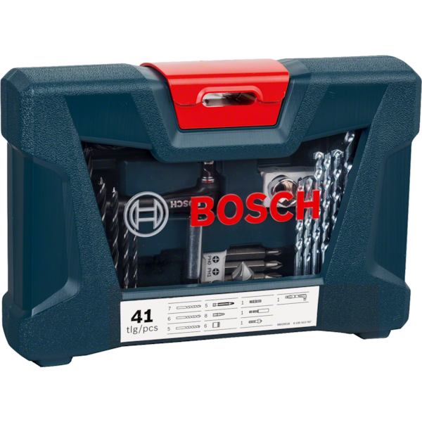 Kit de brocas e pontas 41 peças V-Line 2607017396 Bosch-bc388462-de8d-4067-929a-1512e358832b