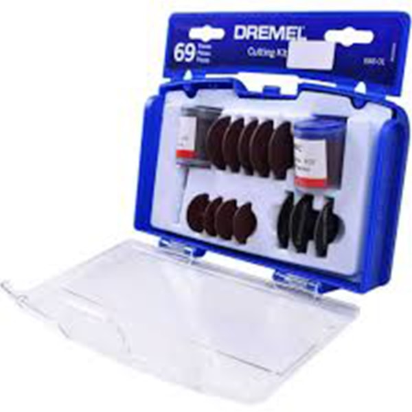 Kit de Corte para Micro Retífica 688-01 com 69 Peças Dremel-ebcadc44-3a53-4c37-91dc-a130af80070c