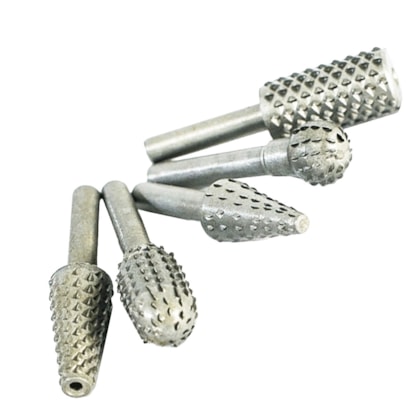 Kit de Lima Rotativa Para Madeira Com 5 Peças Mtx-62e01009-66cd-4310-816b-8f0eda109c3c