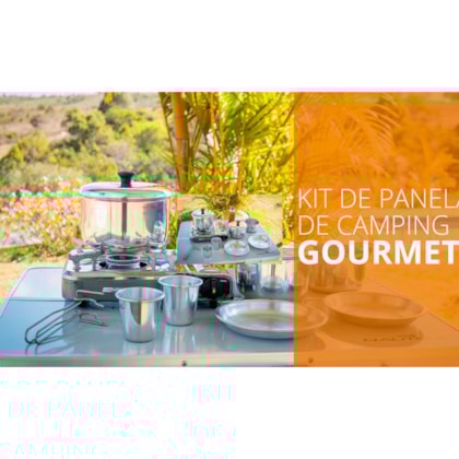 Kit de Panelas de Camping Gourmet 8 Peças 303690-UN Nautika-da62b459-d1c7-498a-96b5-0c5e9a60b716