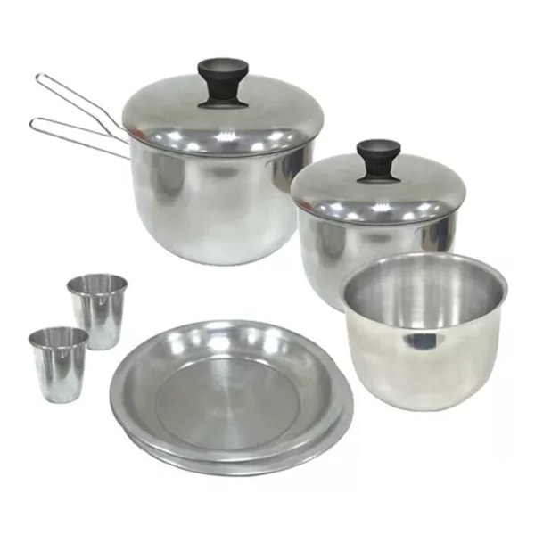 Kit de Panelas de Camping Gourmet 8 Peças 303690-UN Nautika-e17fa581-2fb9-4716-849e-090e4dc6ff1b