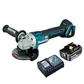 Kit Esmerilhadeira Angular Makita 18V DGA504Z Brushless com Bateria e Carregador