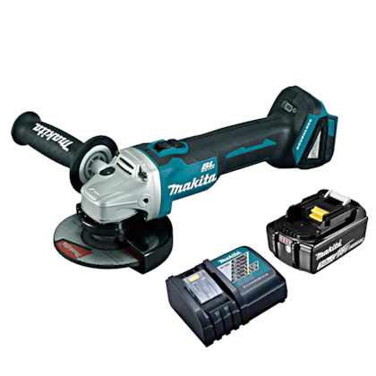 Kit Esmerilhadeira Angular Makita 18V DGA504Z Brushless com Bateria e Carregador