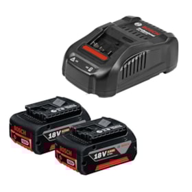 KIT GAL1880 CV127V + 2 Baterias GBA18V 4AH 0615A001CV Bosch