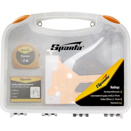 Kit Grampeador Manual com Trena Maleta e Grampos - Mtx-7f76f1f4-a136-4524-8fae-db4bf6035159