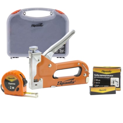 Kit Grampeador Manual com Trena Maleta e Grampos - Mtx-33a3e505-fe82-4cf1-96f3-b60887704f0e