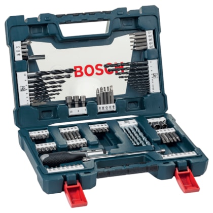 Kit Jogo de Bits e Brocas V-Line com 91 Peças Bosch-6a8829c3-5590-480d-a2f8-cdb5aa421d34