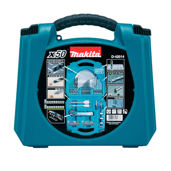 Kit jogo de broca e bits 50 peças D-42014 Makita-600207a1-ede9-4444-8352-cadc0f314e28