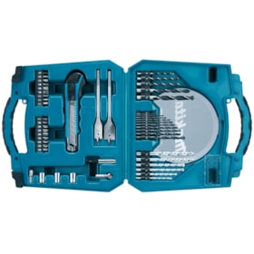 Kit Jogo De Brocas e Bits Com 50 peças  D-42014 Makita