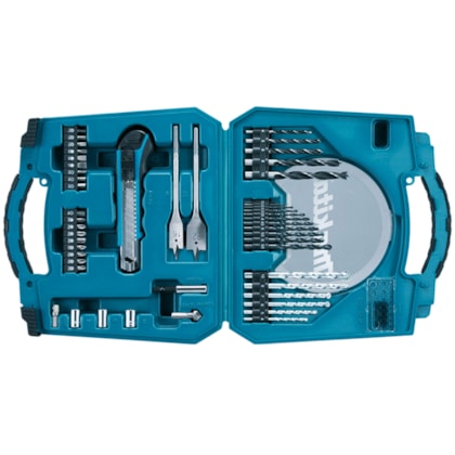 Kit Jogo De Brocas e Bits Com 50 peças  D-42014 Makita