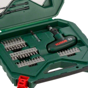 Kit Jogo de pontas e brocas X-Line 54 Peças 2607010610 Bosch