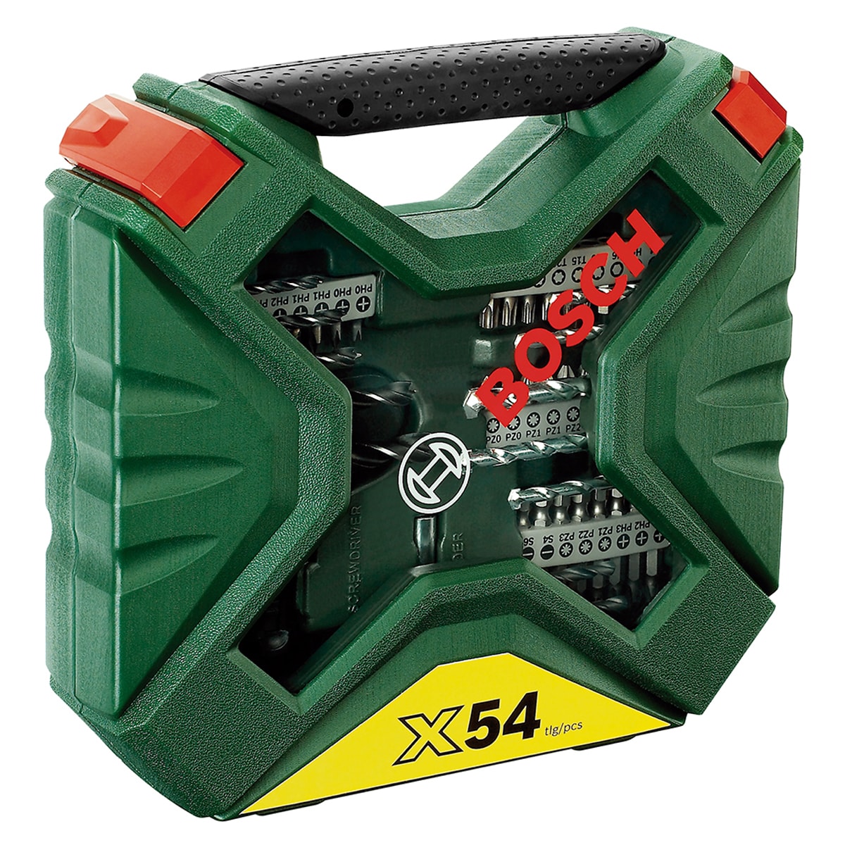 Kit Jogo de pontas e brocas X-Line 54 Peças 2607010610 Bosch