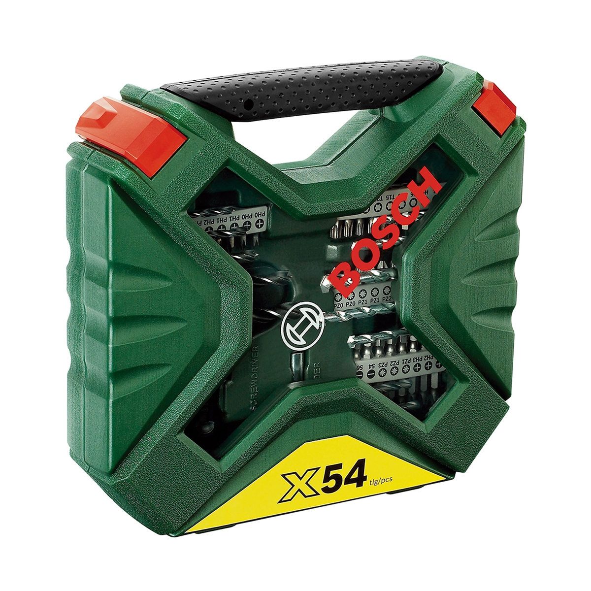 Kit Jogo de pontas e brocas X-Line 54 Peças 2607010610 Bosch