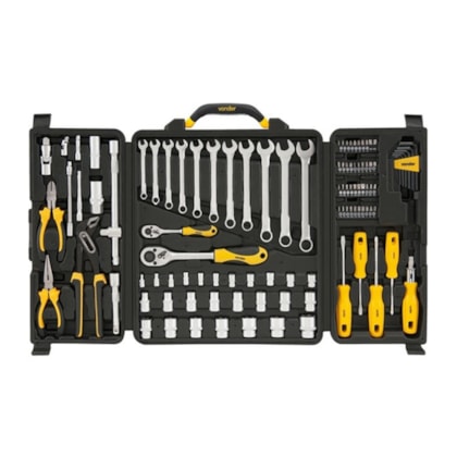 Kit Jogo Maleta de Ferramentas Profissional 110 peças em Cromo Vanádio - Vonder-3afdedaf-4f0c-443a-84cd-e76a20670076