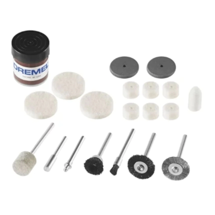 Kit Limpeza e Polimento 684 com 20 Peças Dremel 26150684AA-e8f18216-a8bb-4b2c-8c1c-ffde175ad053