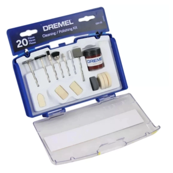 Kit Limpeza e Polimento 684 com 20 Peças Dremel 26150684AA-047bb391-cecc-44ea-b7c8-d5cc2245b68b