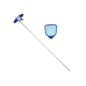 Kit Limpeza Piscina Aspirador Peneira Haste 118000 Belfix