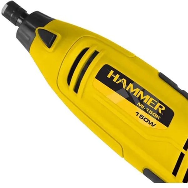 Kit micro retífica 150 watts e 40 acessórios GYMI150 Hammer-8e904147-1d6f-4c16-a749-1e708f2ebe92