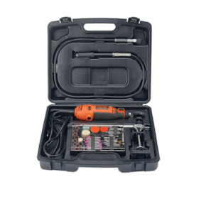 Kit Micro Retífica 180W 35000RPM 130 Peças RT18KA Black & Decker