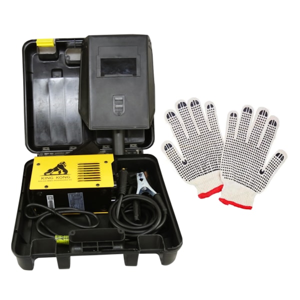 Kit Mini Inversora De Solda Digital 220v Mini Mma 205 USK + Maleta + Luva-5f146d4c-aa54-44b0-9c38-000d31474ba4