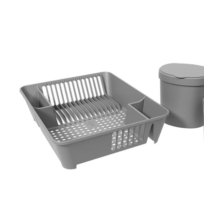 Kit Organize Sua Pia Basic CXL - Cinza Frio 99400/1499 Coza