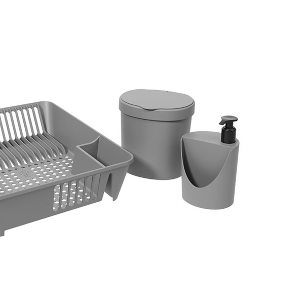 Kit Organize Sua Pia Basic CXL - Cinza Frio 99400/1499 Coza-5a198840-1a44-41fd-a9e6-6ae3e35dea7f