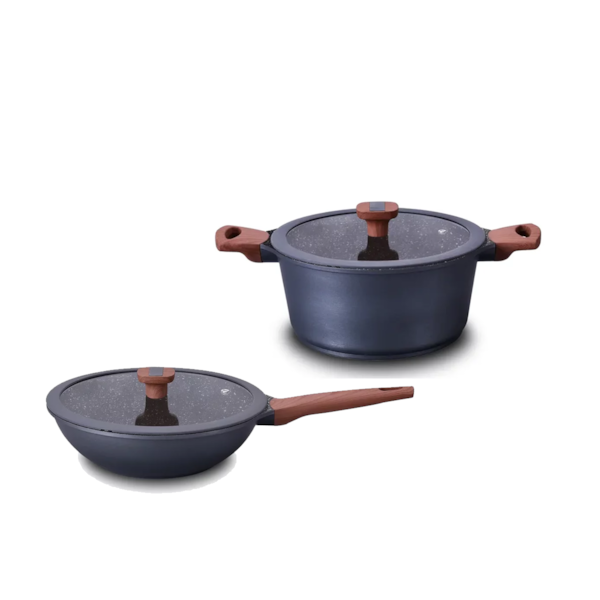 Kit Panelas Frigideira Wok C/ Caçarola Linha Titanium 6,4 Lt MTA-dce172fe-dc45-458b-8bb0-d41b2a68c343