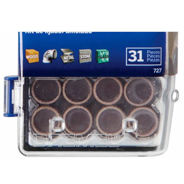 Kit para Lixar e Afiar para Micro Retífica com 31 Peças Dremel-0adf9cdf-d683-47e0-8188-02684be5f65f