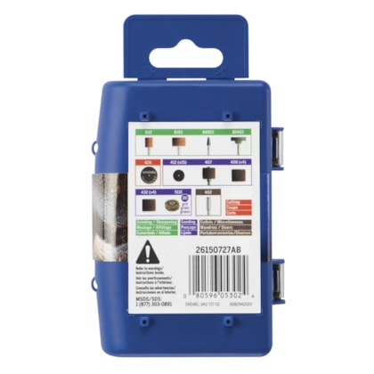 Kit para Lixar e Afiar para Micro Retífica com 31 Peças Dremel-5498100e-67e2-4268-a790-9a88e7754535
