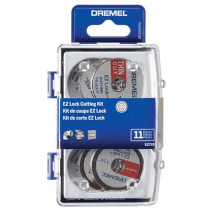 Kit Para Mini Retífica 11 Peças Para Corte Ez Lock Dremel-35cdc754-44e3-41f7-84d2-22a4ec9e88fa
