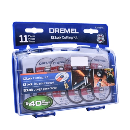 Kit para Mini Retífica EZ688 com 11 Discos de Corte Dremel-8c9c4396-cfa9-45c7-8011-48251aaeefcc