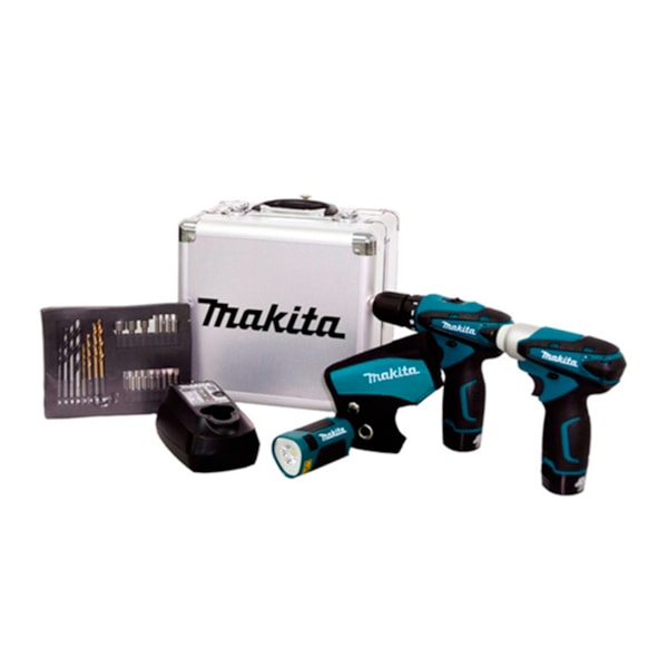 Kit Parafusadeira e Furadeira a Bateria 10,8V LCT303X Bivolt Makita-58980f65-6eb7-4fb4-a9a7-626b99d01d77