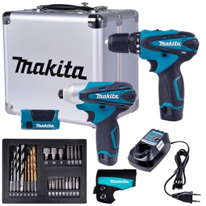 Kit Parafusadeira e Furadeira a Bateria 10,8V LCT303X Bivolt Makita-c5b9f403-8a58-4cb1-be08-31016c286254