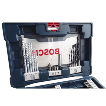Kit Parafusadeira e Furadeira a Bateria 12v GSR 1000 Bivolt Bosch + Jogo Pontas 41 Peças-2c305866-25b7-4118-a3f2-2ea01f593a10