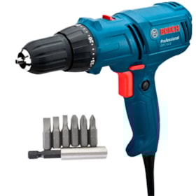 Kit Parafusadeira Furadeira 400w 110v GSR714E Bosch +Brinde