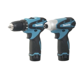 Kit Parafusadeira Furadeira de Impacto a Bateria LCT204 Makita