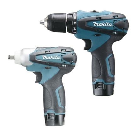 Kit Parafusadeira/Furadeira e Chave de Impacto à Bateria DK1462 Makita-26dfd169-c545-453d-b868-a3ce2c25b297