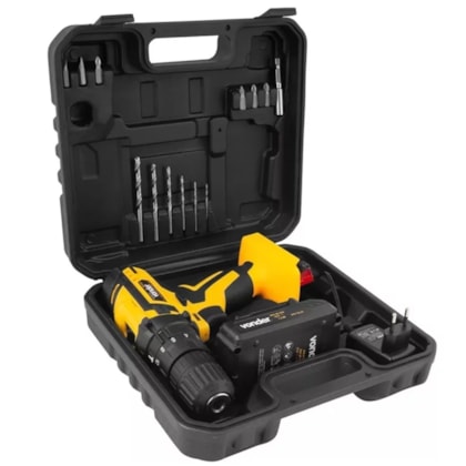 Kit Parafusadeira Furadeira Impacto 3/8