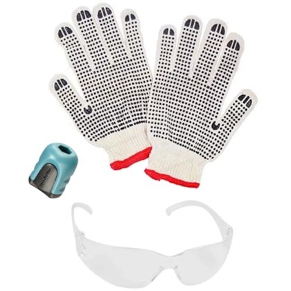 Kit Parafusadeira Furadeira Impacto 3/8