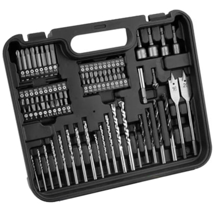 Kit Parafusadeira Furadeira Impacto 3/8