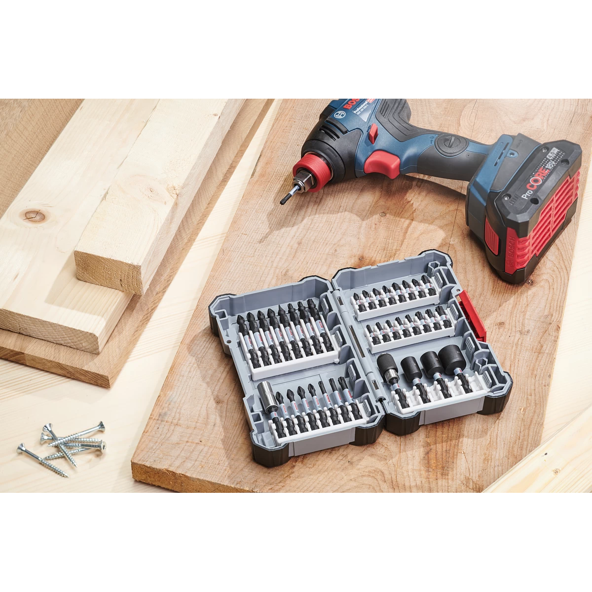 Kit Pontas e Soquetes Impact Control 36 pçs 2608522365 Bosch