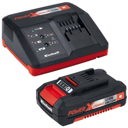 Kit Pxc bateria e carregador 18v 2Ah Einhell-05114ea3-84dc-4c70-9d64-5951be1c2691