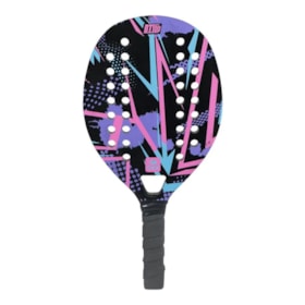 Kit Raquete Beach Tennis Lilás BT100 480615 Bel