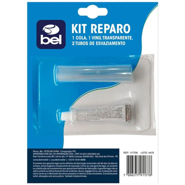 Kit Reparo Para Rasgos e Pequenos Furos de Infláveis 117700 Bel Fix -ea62212b-190e-41d9-8b79-a4224d4526f6